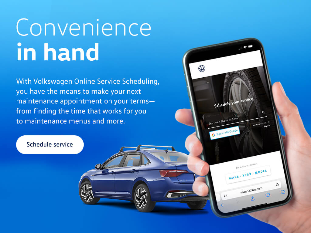 Schedule Your VW Service Online