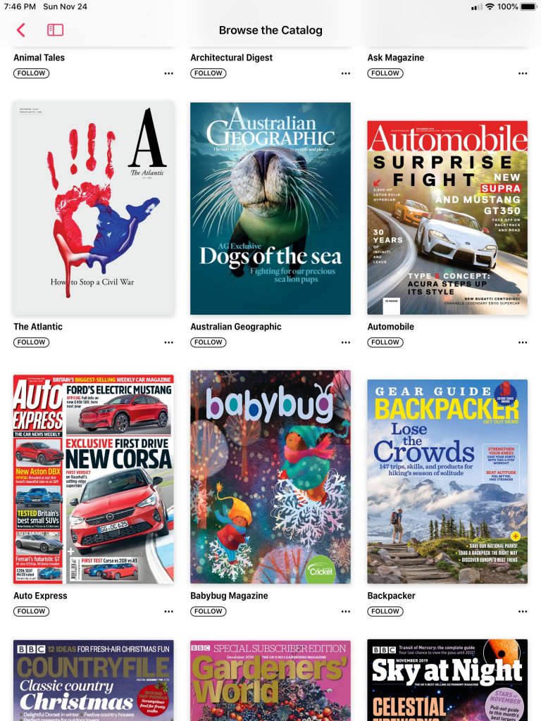 Apple Plus Magazine Subscriptions For Car Enthusiasts